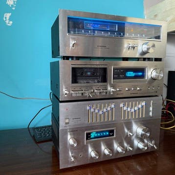 Pioneer - TX-608 - CT-F600 - SG-300 - SA-508 Hifi-set -