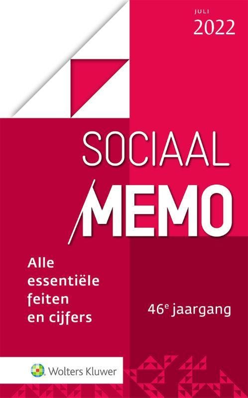 Sociaal Memo / 2022 9789013168518, Boeken, Wetenschap, Zo goed als nieuw, Verzenden