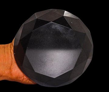 1.5 kg Grote zwarte toermalijn (Schorl) - Geslepen, Verzamelen