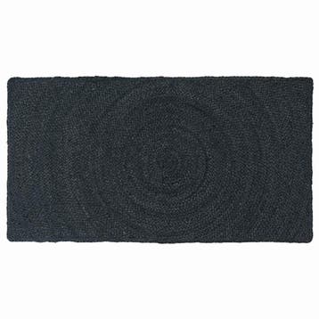 vidaXL Vloerkleden Donkergrijs 60 x 110 cm Jute, Verzenden, Nieuw