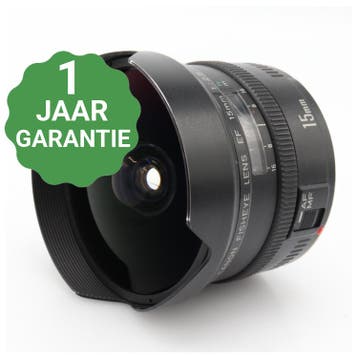 Canon EF 15mm f/2.8 Fisheye | Tweedehands, Verzenden, Zo goed als nieuw