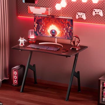 Gaming bureau - Gaming desk - Gaming tafel - 80x50 cm - Zwar, Verzenden, Nieuw