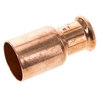 Raccord à sertir - 22mm Femelle & 35mm Mâle - Alliage de, Verzenden