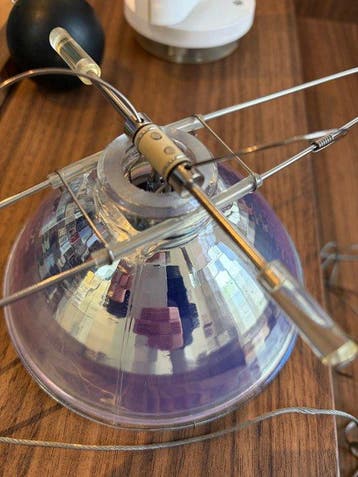 Ingo Maurer - Lamp - Aluminium, Metaal, Glas - Ilo ilu 3