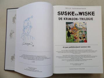 Suske en Wiske - De Krimson-Trilogie - tekening Luc Morjeau, Nieuw