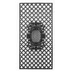 Deurroosters Deurrooster H:97 x B:60 Medaillon R 459, Minder dan 80 cm, Verzenden, Minder dan 200 cm, Nieuw