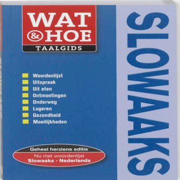 Slowaaks / Wat & Hoe taalgids 9789021547343, Verzenden, Zo goed als nieuw