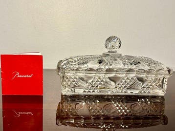 Baccarat - Boîte à bijoux - Serpentine - Cristal