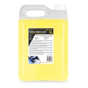 BeamZ FSMF5S rookvloeistof medium density - Geel - 5L, Verzenden
