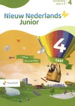4 blok 3-4 taal / Nieuw Nederlands Junior / Handleiding, Boeken, Verzenden, Gelezen
