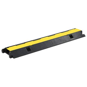 vidaXL Kabelbeschermer drempel 1 tunnel 100 cm rubber, Verzenden
