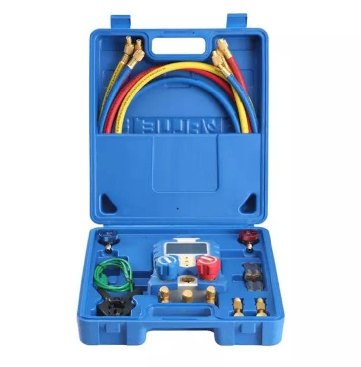 Digitale Airco Manometerset, meterset voor airco & koelin..., Autos : Pièces & Accessoires, Climatisation & Chauffage, Envoi