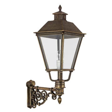 Buitenverlichting brons-koper Muurlamp Katwijk M brons, Verzenden, Nieuw