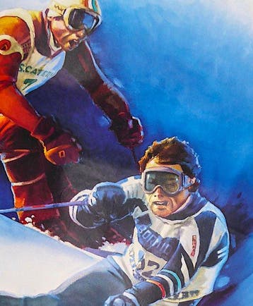 Elvio Mainardi - Manifesto Originale dei Campionati Mondiali, Nieuw