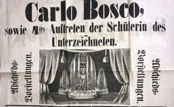 Zauberer. - Abschieds-Vorstellungen Salon Agoston - 1868