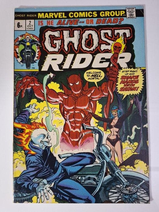 Ghost Rider # 2, 3, 4, 9 - Marvel Spotlight # 8, 10 - 6, Boeken, Strips | Comics