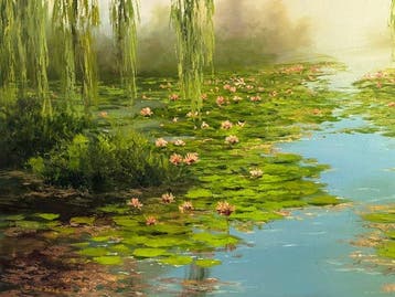 Emre Kinali - Beneath the Willows, Antiquités & Art