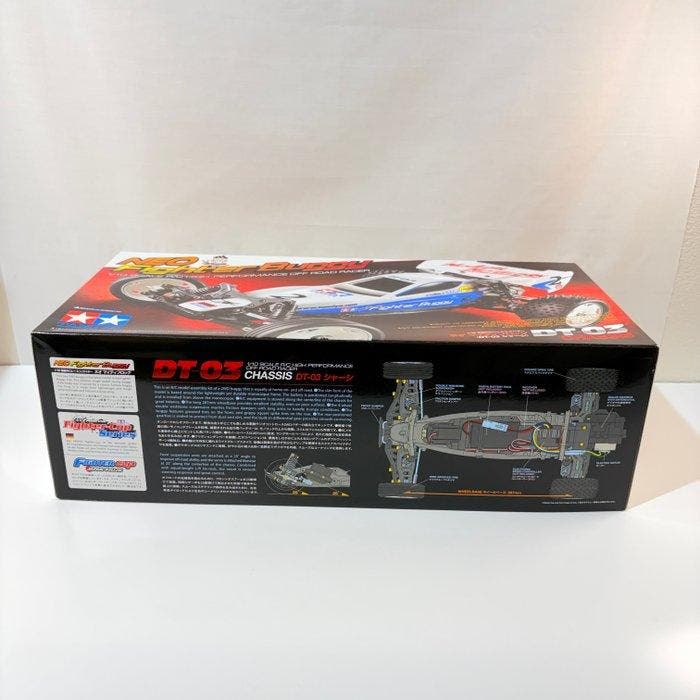 Tamiya 1:10 - Modelbouwdoos - Neo Fighter Buggy DT-03 Radio, Hobby en Vrije tijd, Modelauto's | 1:5 tot 1:12