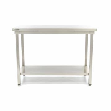 Table en acier inoxydable - 180 x 70 cm - hauteur réglable -, Verzenden, Autres types