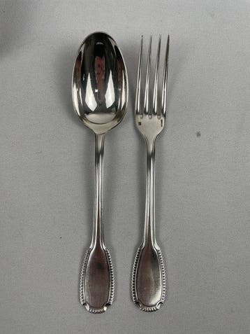Christofle - Bestekset - antiek bestek - 24 delen - Model: