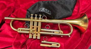 Adams - A4 LT Gold Brass Satin 0,45 Canneggio ML - - Trompet, Musique & Instruments