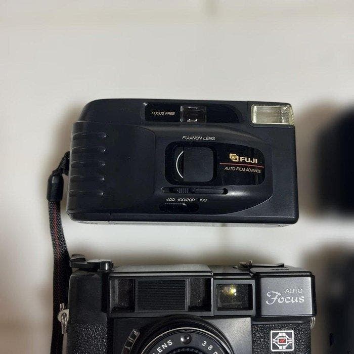Yashica, Fuji, Fujica, Konica Auto Focus / Flash Date / MT-7, Audio, Tv en Foto, Fotocamera's Analoog