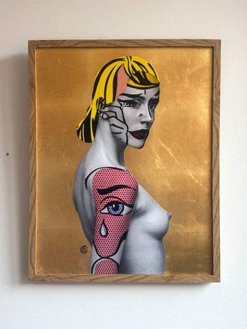 Sig Martin Sigwald The MagicArtist 1967 - Roy Woman, Antiek en Kunst