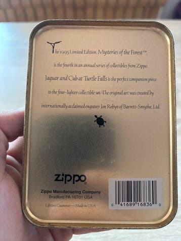 Zippo - Zakaansteker - Messing, Nieuw