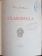Pol de Mont/ Fernand Khnopff - Claribella - 1893, Antiek en Kunst