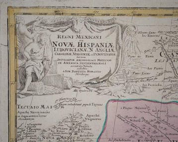 Verenigde Staten - Mexico; J. B. Homann - Regni Mexicani seu, Boeken, Nieuw