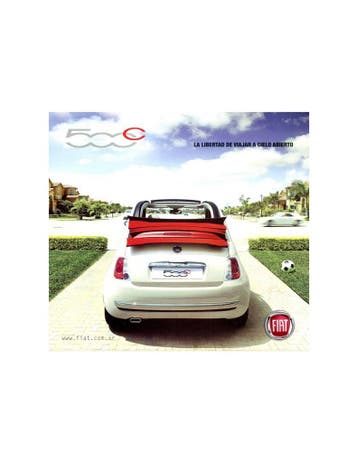 2011 FIAT 500 CABRIOLET BROCHURE SPAANS, Ophalen of Verzenden