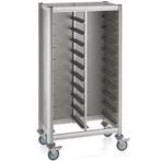 Regaalwagen | MENSA | Aluminium/Hout | 2x 10 Etages, Zakelijke goederen, Horeca | Keukenapparatuur, Verzenden, Nieuw in verpakking