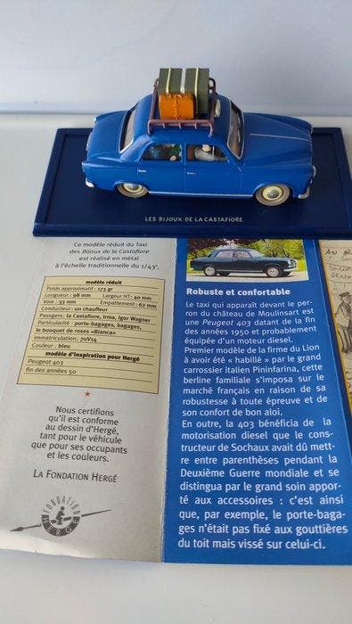Hergé Moulinsart 1:43 - Voiture miniature (3) - Le Taxi des, Boeken, Strips | Comics