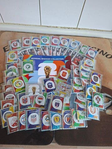 Panini - 992 Ensemble complet d’autocollants en vrac -, Collections