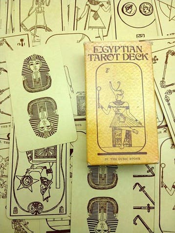 Cartes de tarot - Egyptian Tarot Deck – U.S. Games Systems,