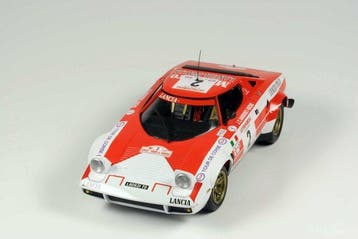 Minichamps 1:18 - Model raceauto - Lancia Stratos Marlb0r0, Nieuw