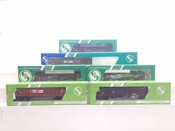 Sachsenmodelle H0 - 16005/16063/16077/16101 - Modeltrein, Nieuw