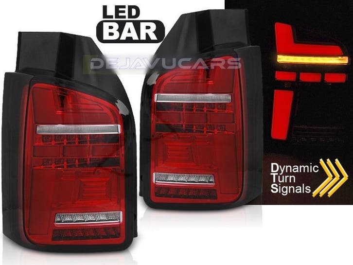 T6.1 Look Dynamische LED Achterlichten voor  Volkswagen Tran, Autos : Divers, Tuning & Styling, Enlèvement ou Envoi