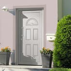 vidaXL Voordeur 88x200 cm wit, Doe-het-zelf en Bouw, Deuren en Vliegenramen, Verzenden, Nieuw