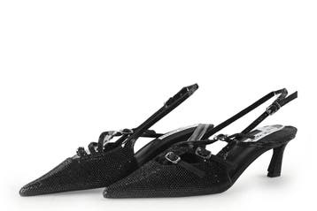 Steve Madden Slingbacks in maat 37 Zwart, Verzenden