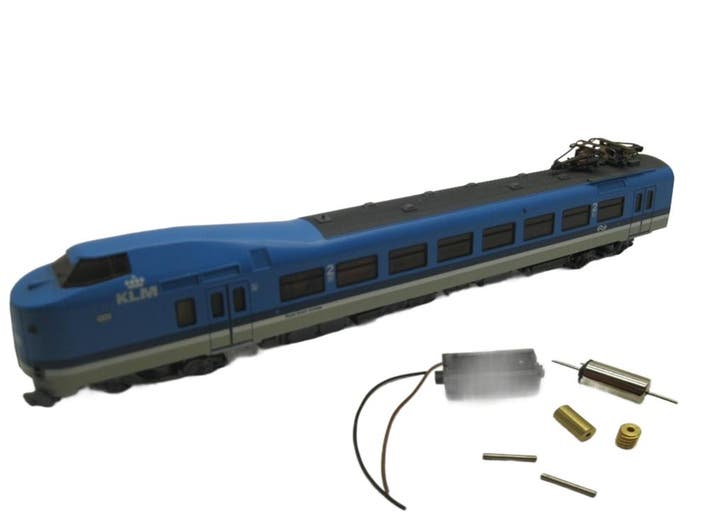micromotor NM005C N ombouwset voor Minitrix koploper, Hobby & Loisirs créatifs, Trains miniatures | Échelle N, Envoi