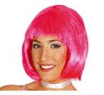 Neon Roze Bob Pony, Verzenden, Nieuw