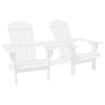 vidaXL Tuinstoelen Adirondack met tafeltje massief vurenhout, Verzenden, Nieuw