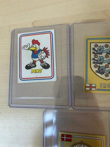 1984 Panini Euro 84 Peno Foil - 3 Sticker - Good (GD), Verzamelen, Nieuw