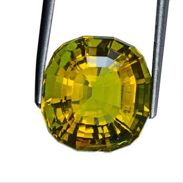 Geel, Groen Gemengde edelstenen - 11.71 ct - International, Bijoux, Sacs & Beauté, Pierres précieuses