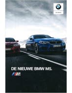 2017 BMW M5 BROCHURE NEDERLANDS, Auto diversen, Handleidingen en Instructieboekjes, Ophalen of Verzenden