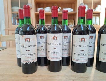 1973 Chateau Maurens - Saint-Émilion Grand Cru - 12, Collections