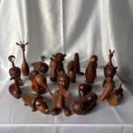 Senshukai Royal Pet - Massieve set van 20 vintage houten, Antiek en Kunst