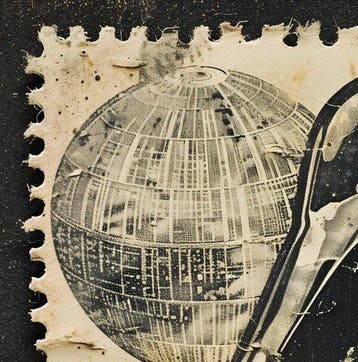 CREATIVE_HUB - Starwars post office stamp, Nieuw