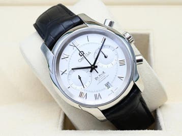 Omega De Ville 431.13.42.51.02.001 Year 2018 (Box & Papers), Ophalen of Verzenden, Polshorloge